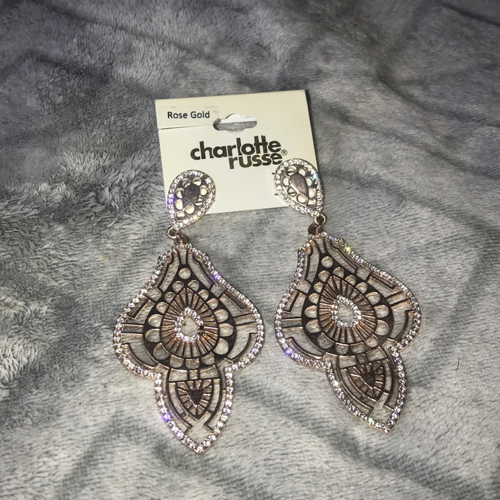Earrings rose gold